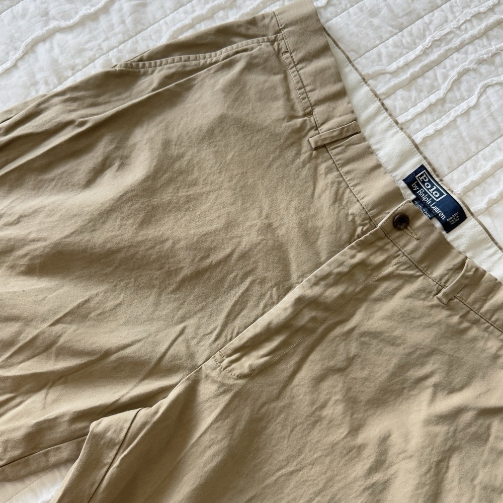 Polo Ralph Lauren Men's Pants Prospect Chino Trousers Preppy Career 36 X 32 VTG
